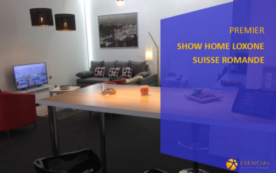 Premier showroom Loxone en Suisse romande